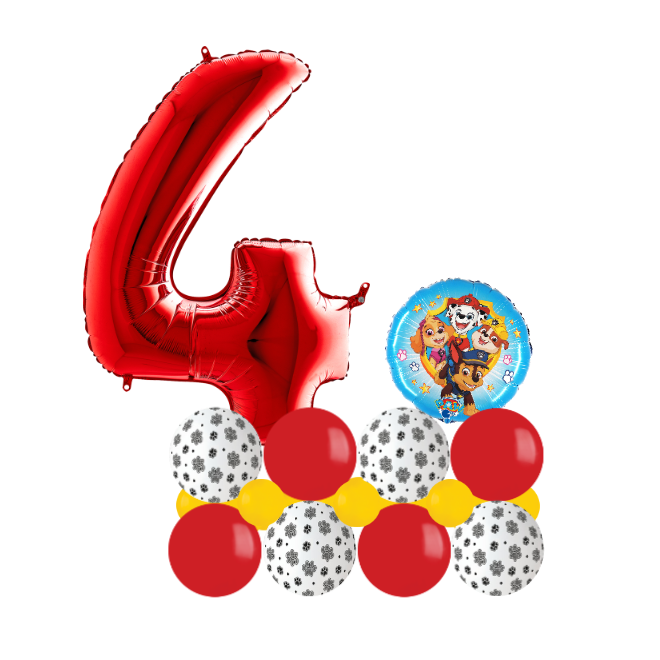 red paw patrol luxury number 4