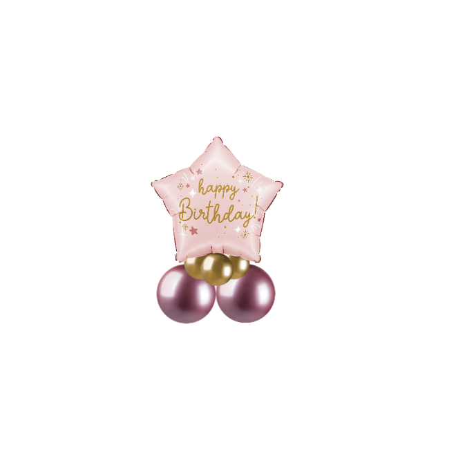 pink and gold mini