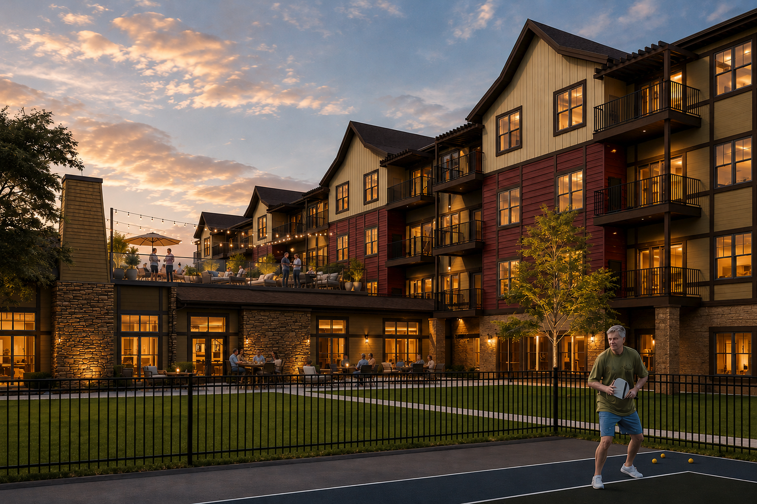 Engel Haus Phase II opening in Spring 2027. Independent senior apartments.
