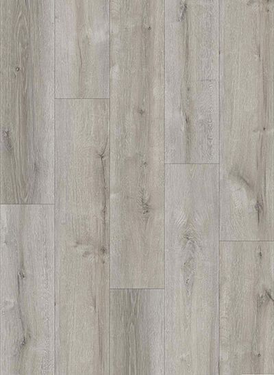 A close up of a gray wooden floor.