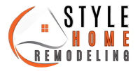 A logo for a company called style home remodeling