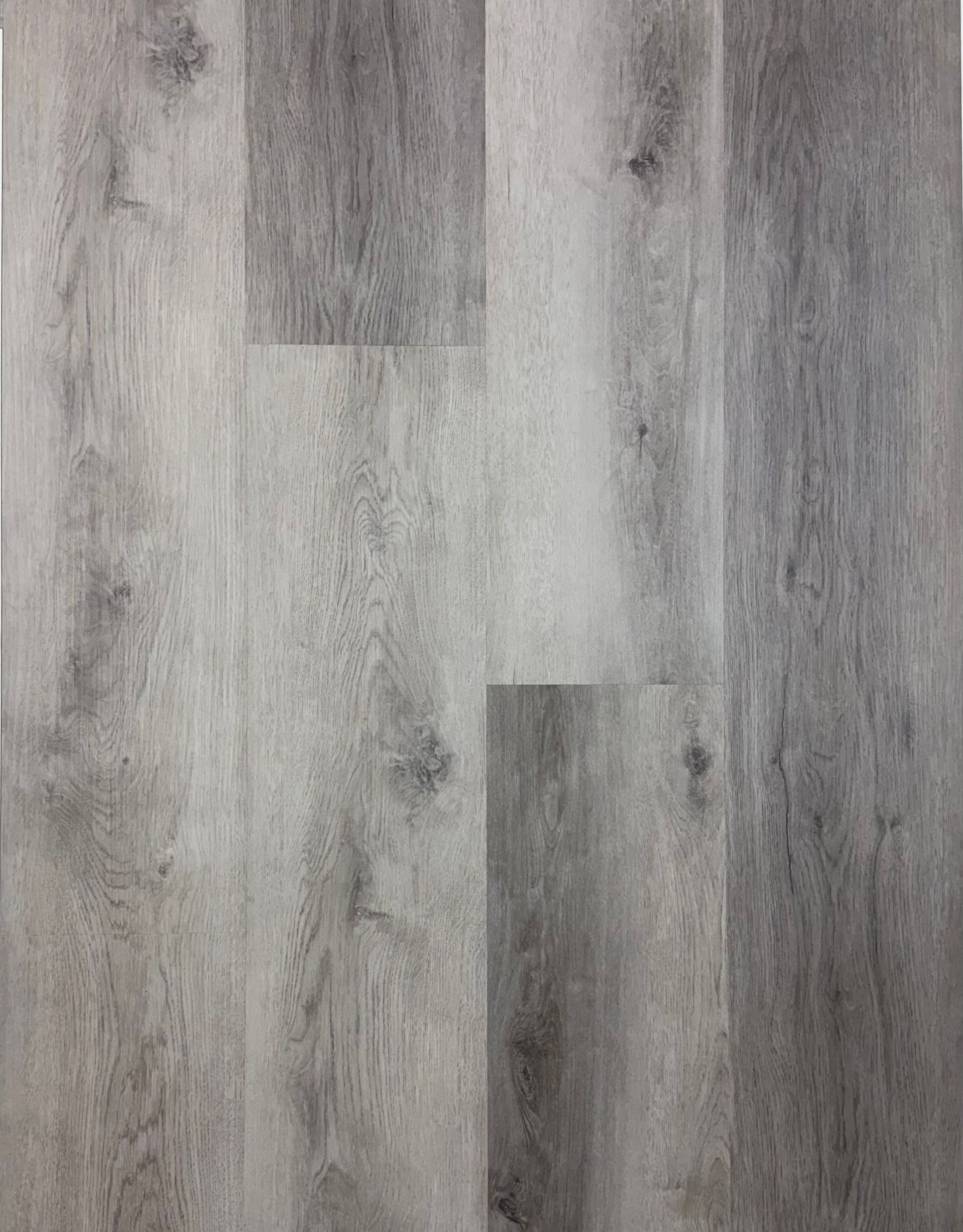 A close up of a gray wooden floor.