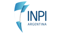 Logotipo del INPI Argentina en azul y gris sobre fondo blanco.