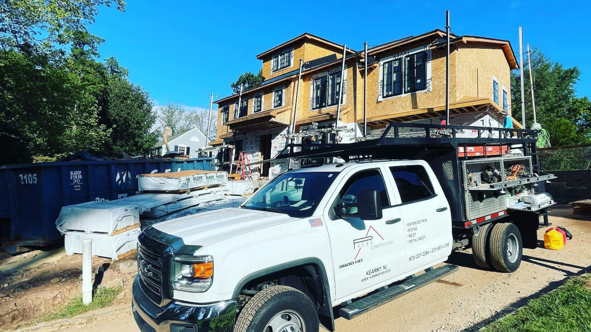 Paese Construction LLC is doing a house construction project