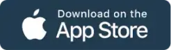 A blue button that says `` download on the app store ''.