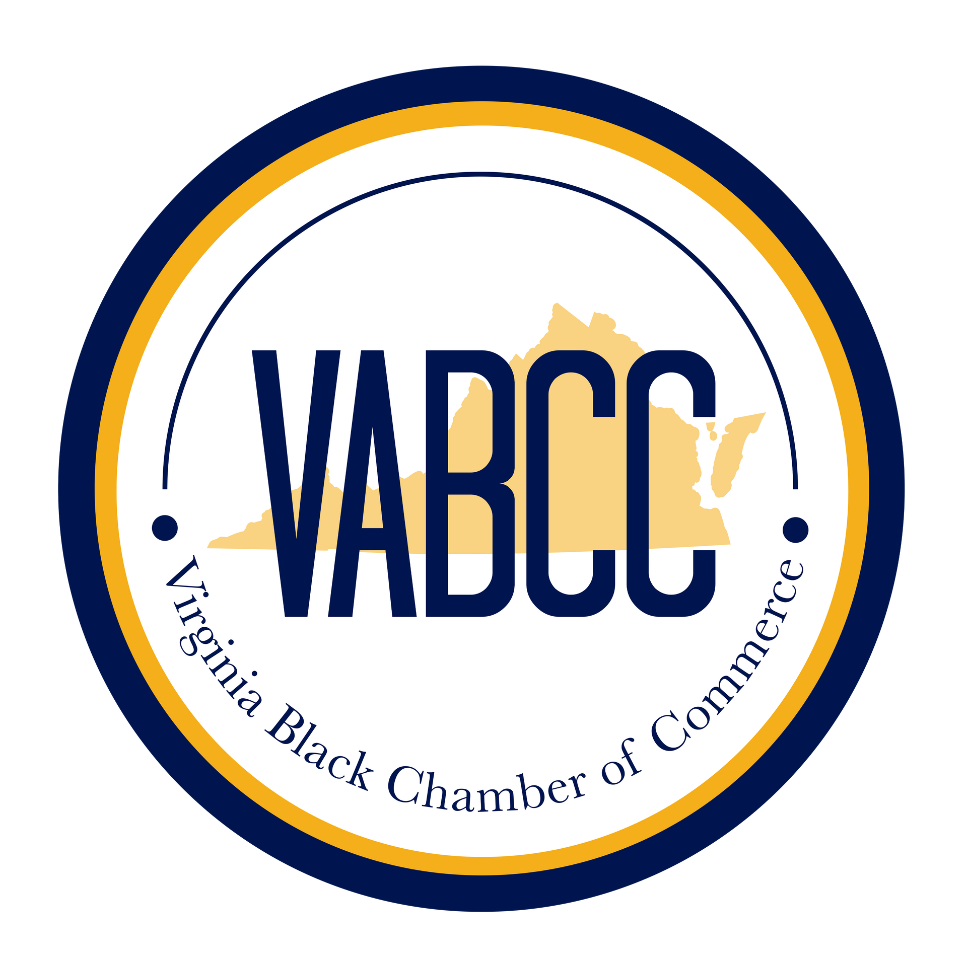The logo for the virginia black chamber of commerce