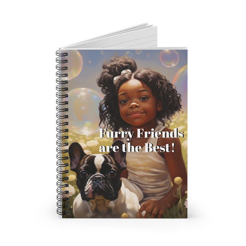 Spiral Notebook - Ruled Line Furry Friends