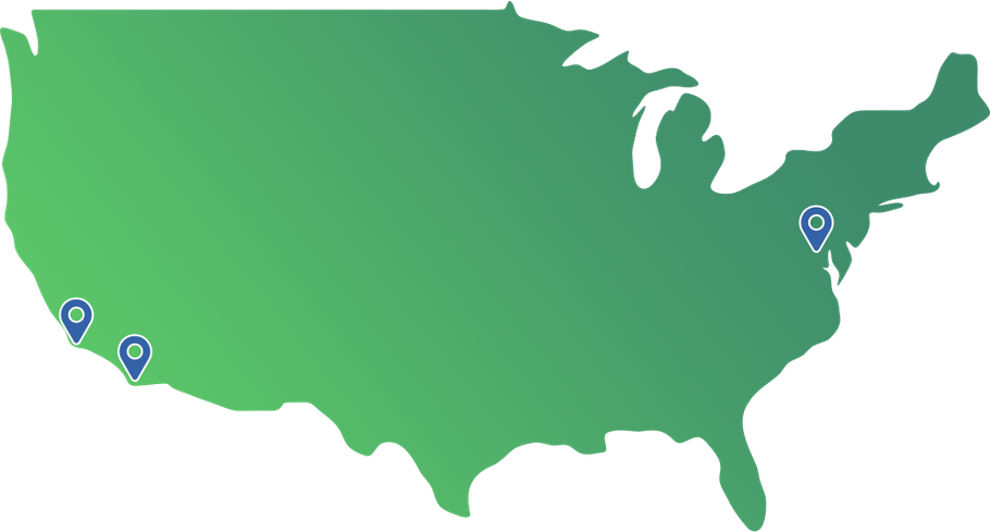 Port Wine Birthmark Clinical Trial Site Map of the USA