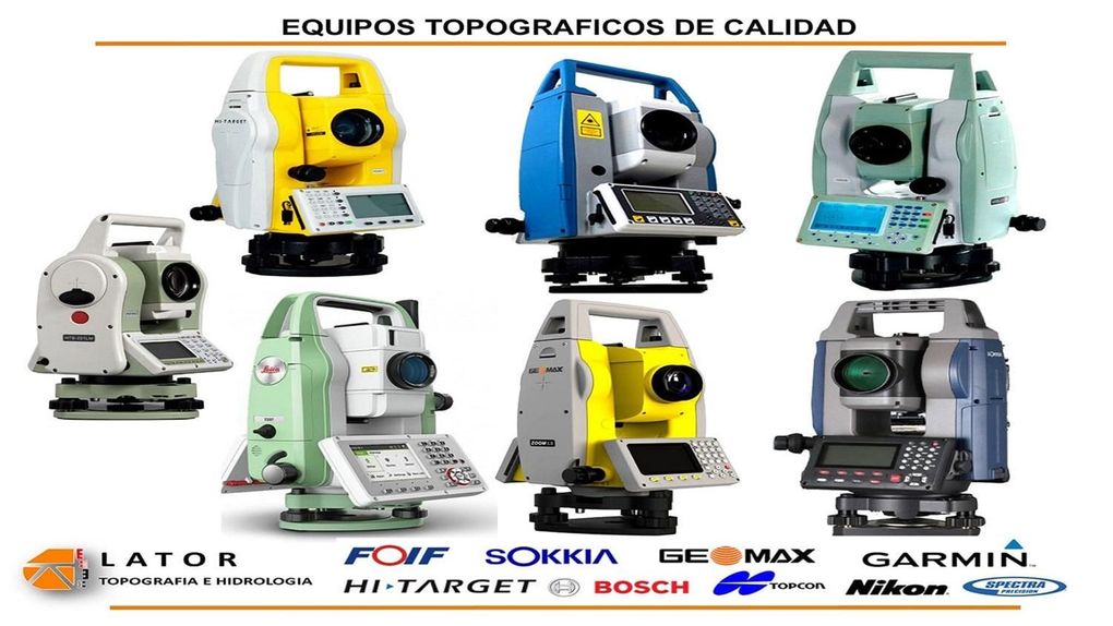 Equipos topográficos