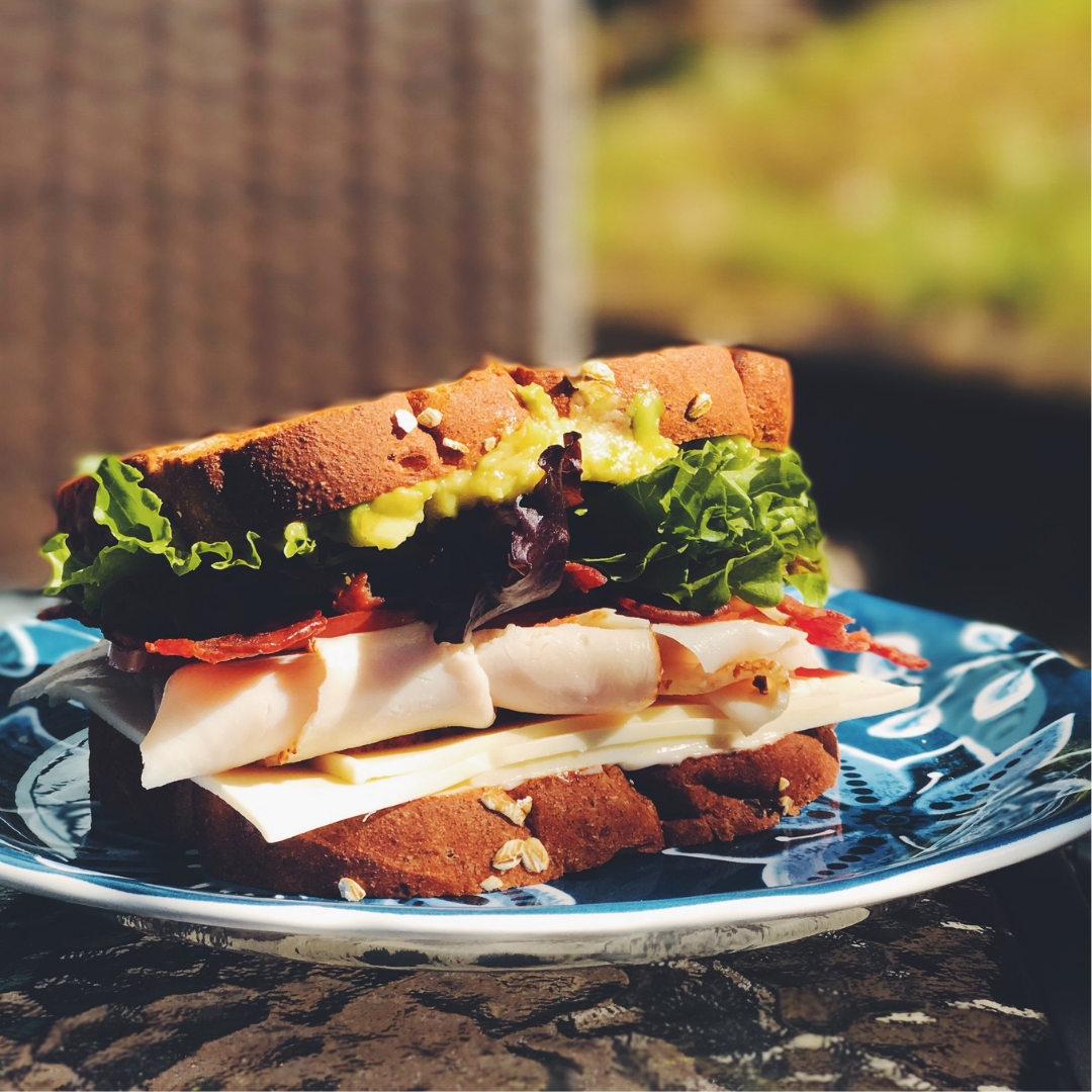 Maintenance associate lunch break sandwich