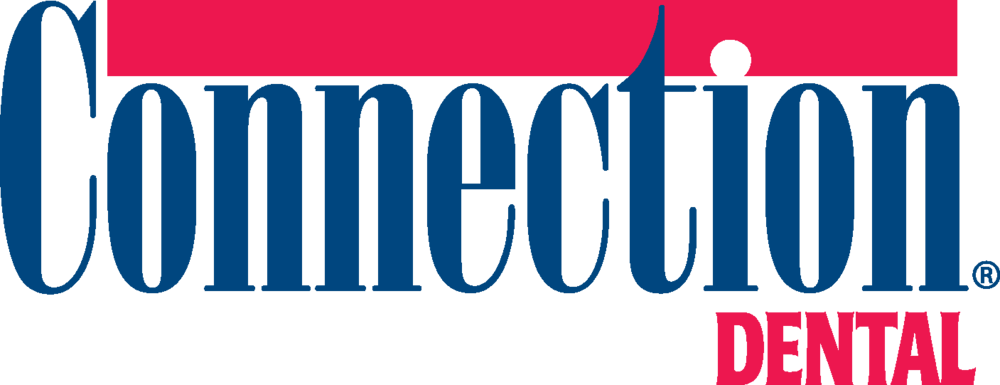 A logo for a dental company called connection dental