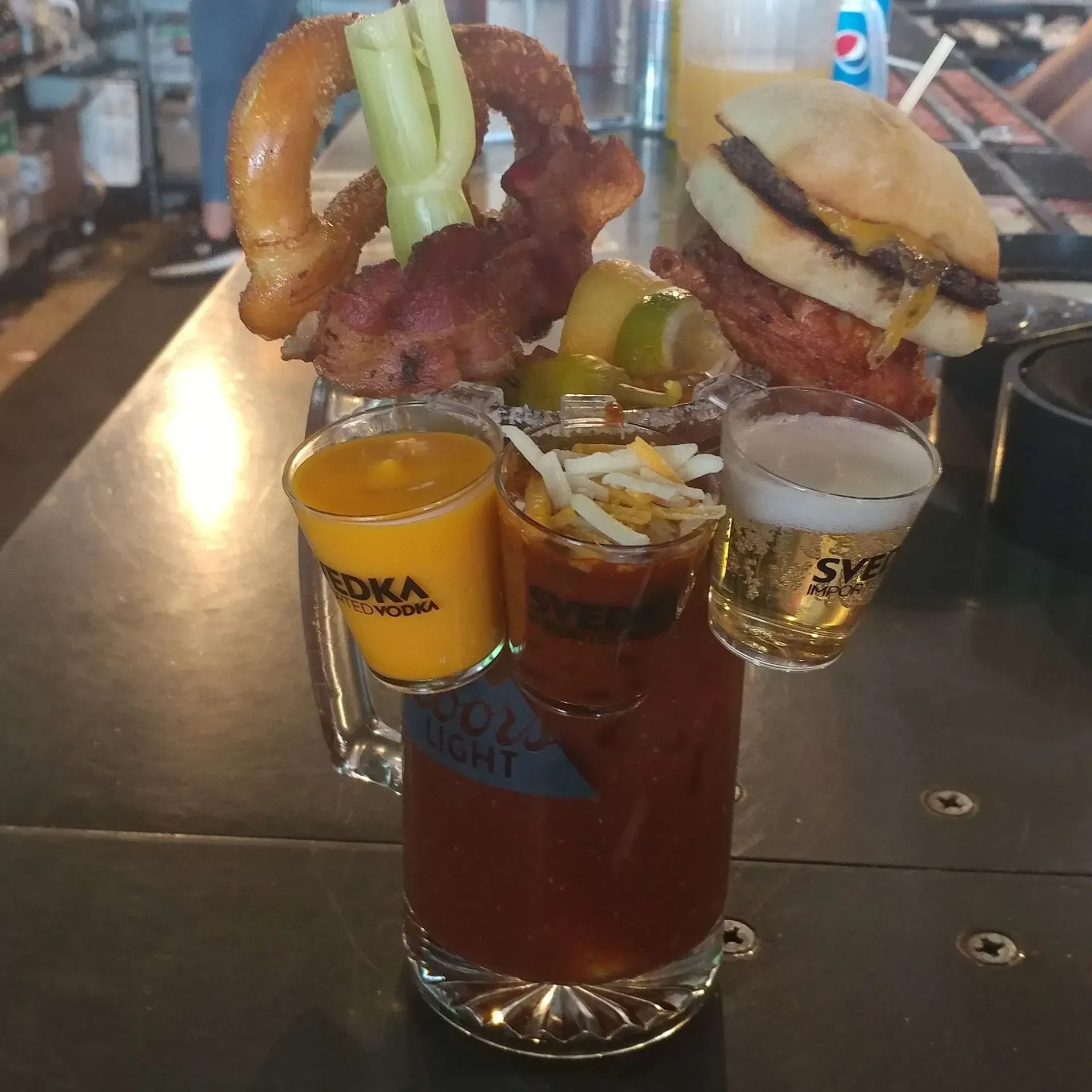 Drinks on a Table