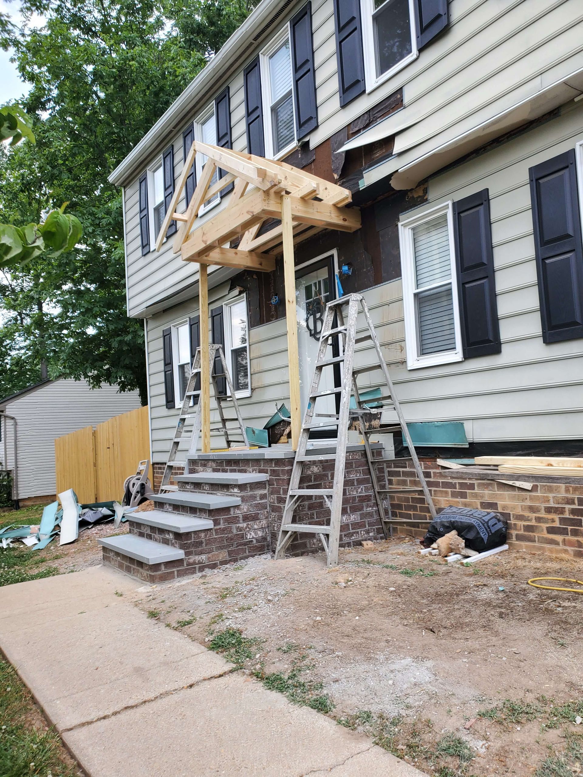 porch coverings, covered porches, porticos, covered deck porches, patio coverings midlothian va, covered porch chesterfield va, richmond porch coverings 