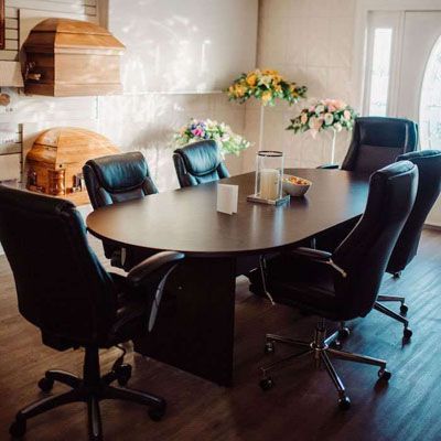 Martens Warman Funeral Home Selection Room