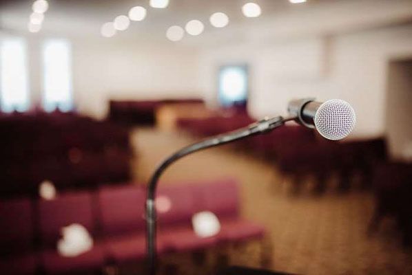 Martens Warman Funeral Home Viewing Room Microphone