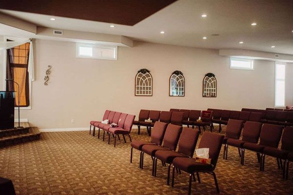 Martens Warman Funeral Home Viewing Room