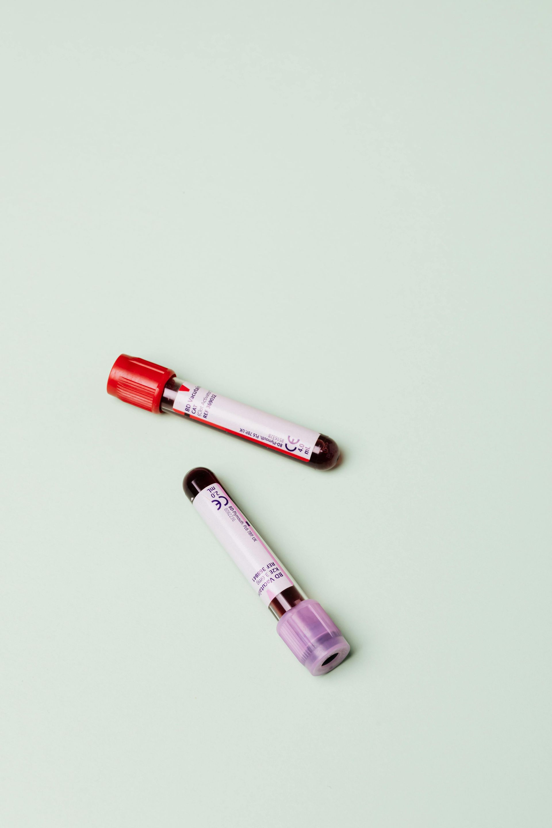 Vial of blood