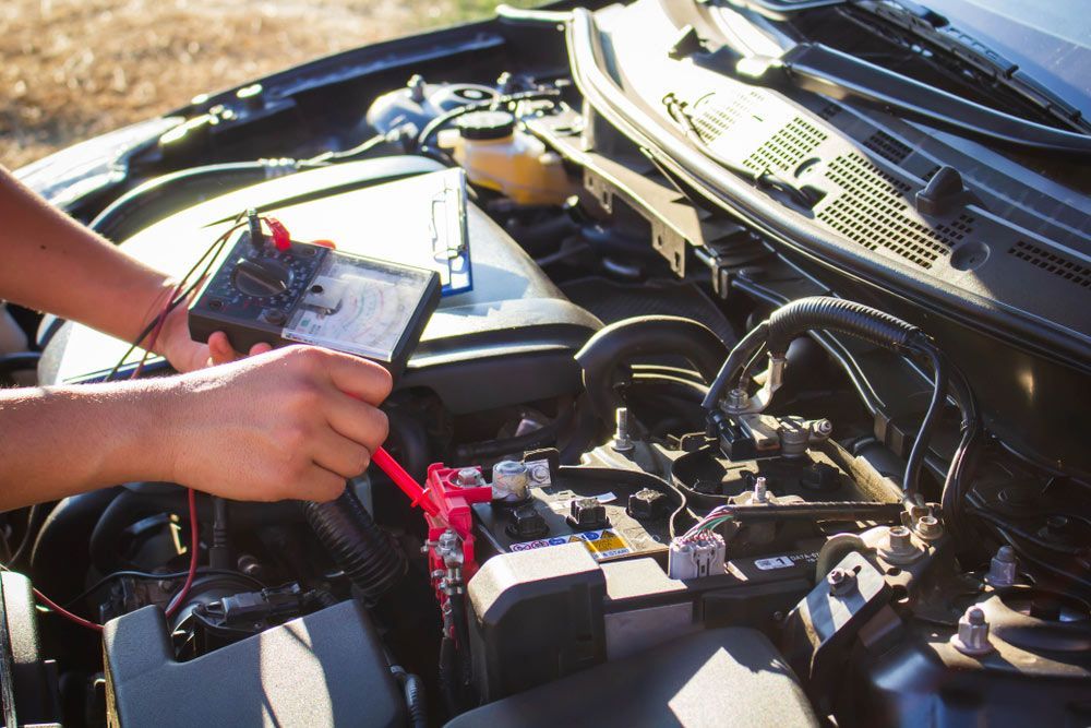 Car Battery Measurement To Check Readiness For Long-distance Travel — Crossway Wreckers & Mechanical In Gordonvale, QLD