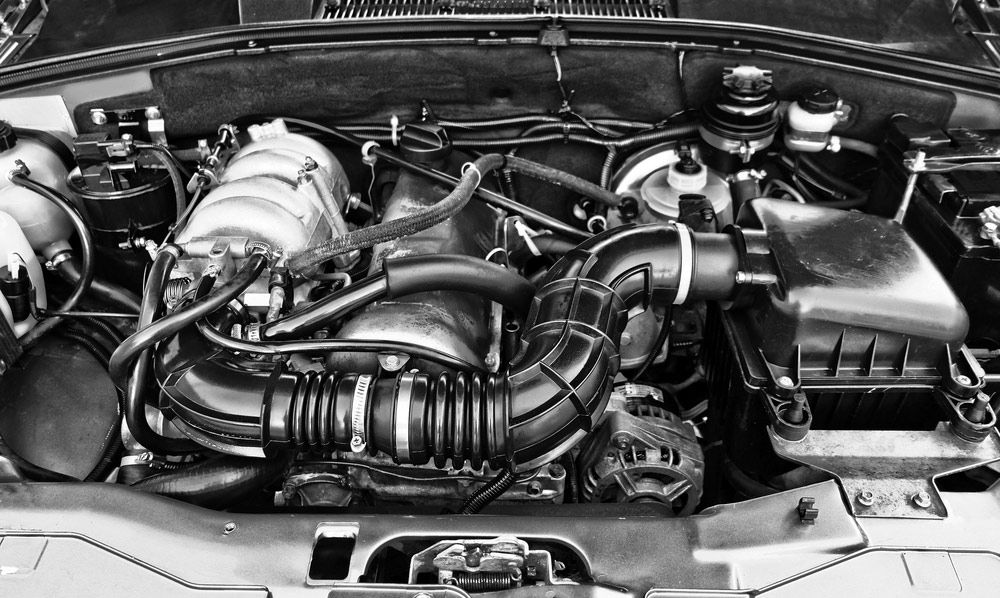 Car Engine Close-up — Crossway Wreckers & Mechanical In Gordonvale, QLD