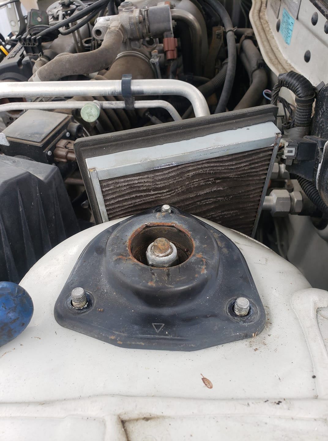 Open Hood Engine — Crossway Wreckers & Mechanical In Gordonvale, QLD