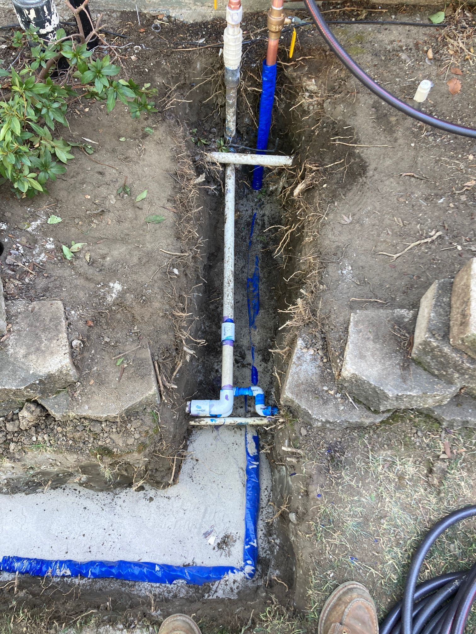 New water install by monarch team in the bay area