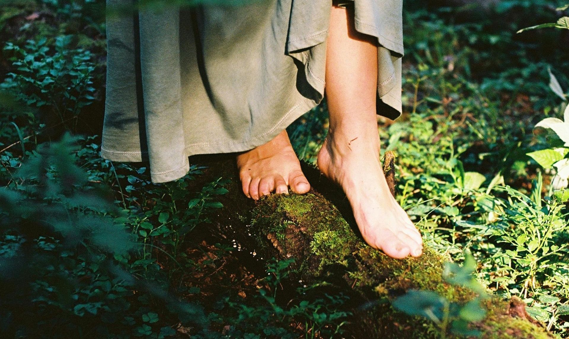 barefoot walking