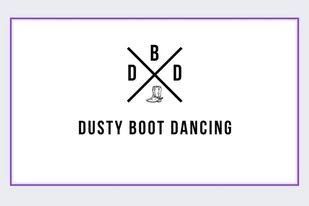 Dusty Boot Dancing Logo - West Coast Swing dancing every Saturday