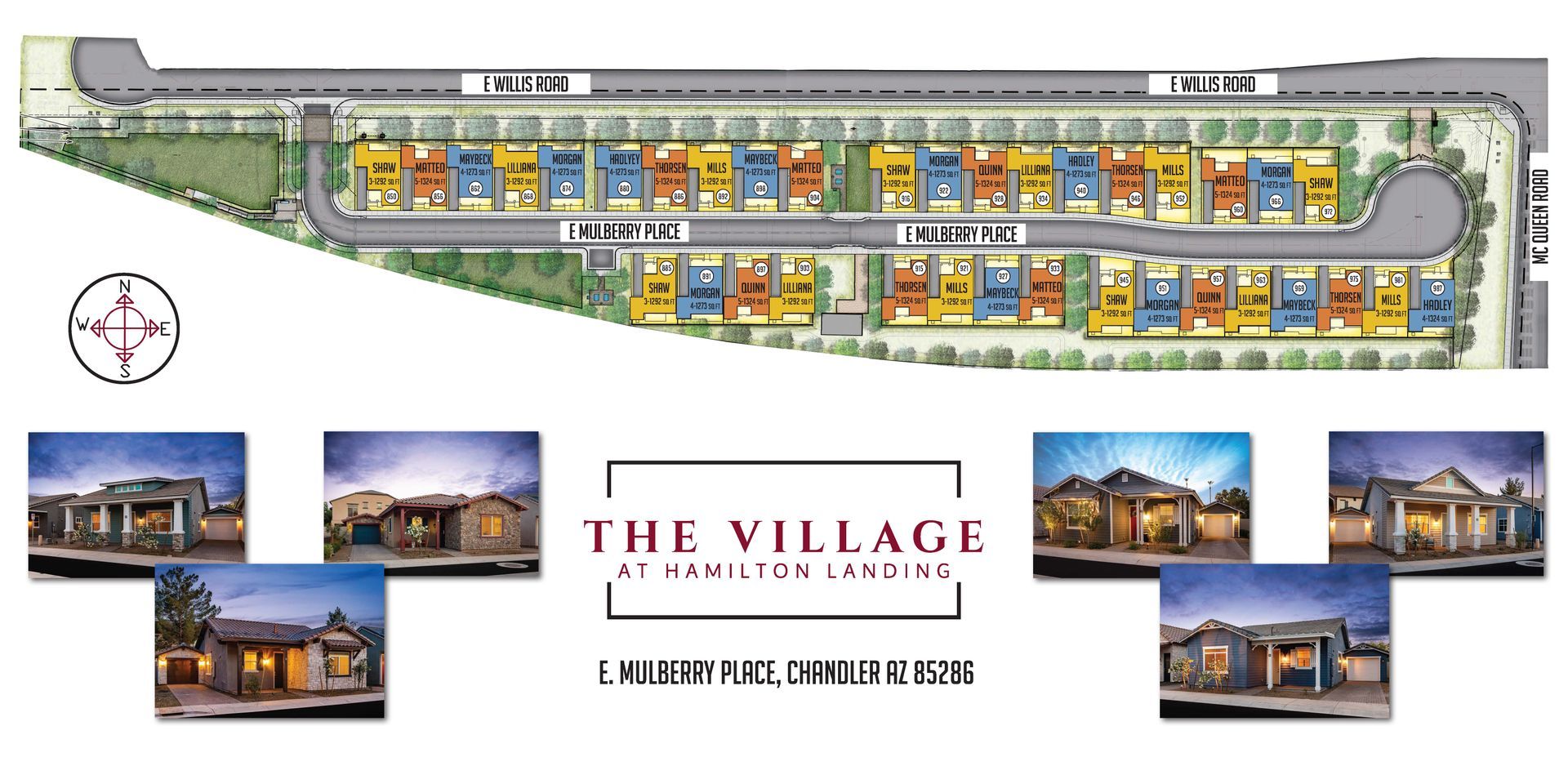 The village at Hampton landing map