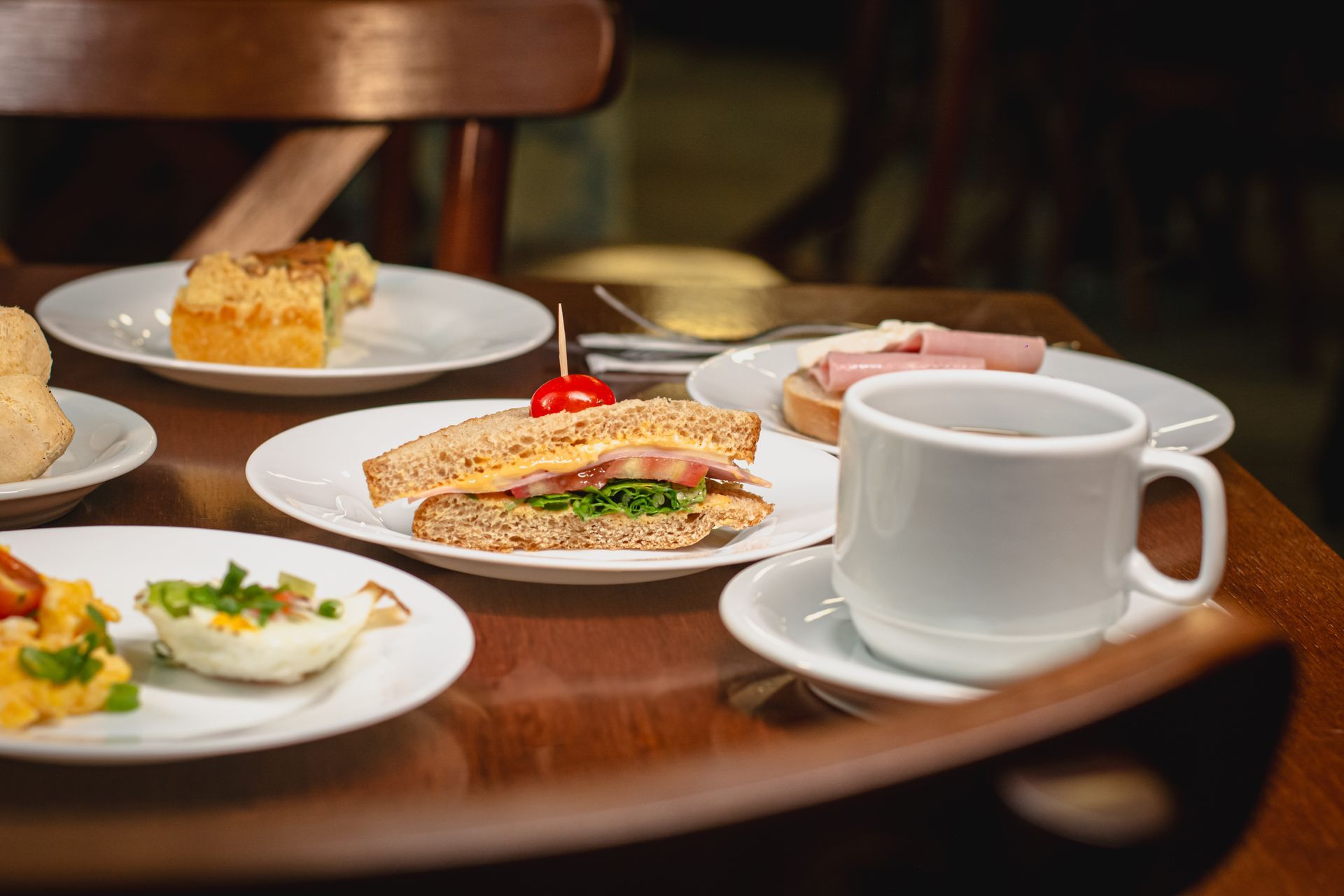 Café da manhã no Hotel Évora