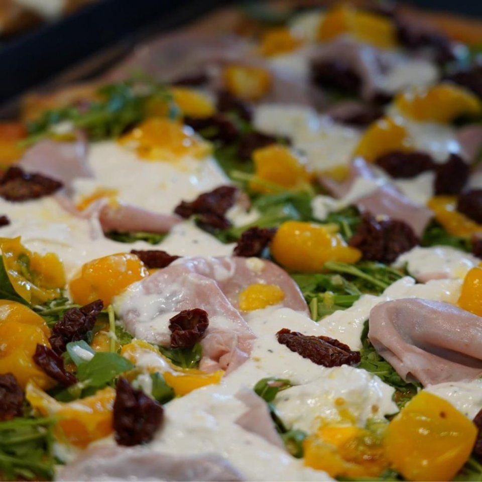 pizza ortolana
