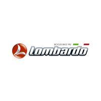 Logo delle biciclette Lombardo: sfera arancione con logo