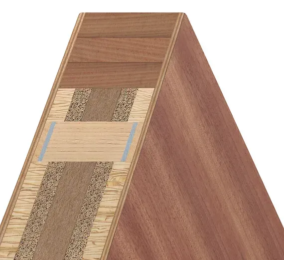 Moralt door blank