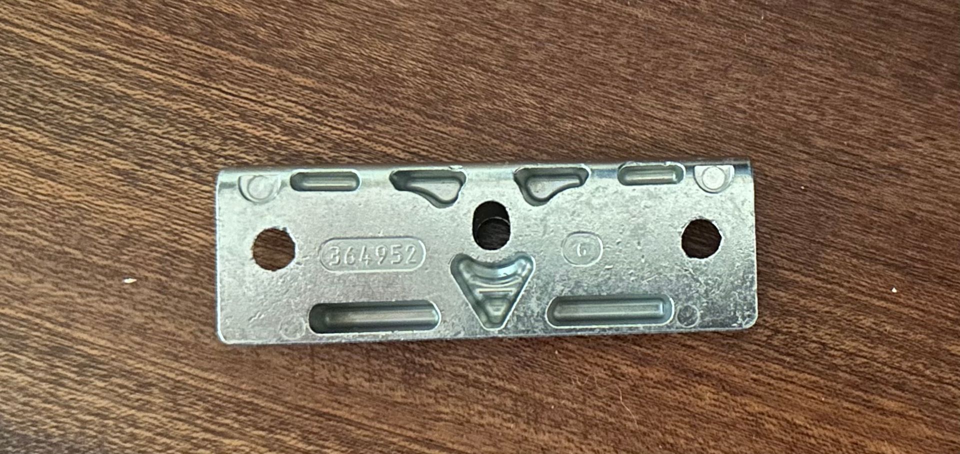 MACO striker plate silver