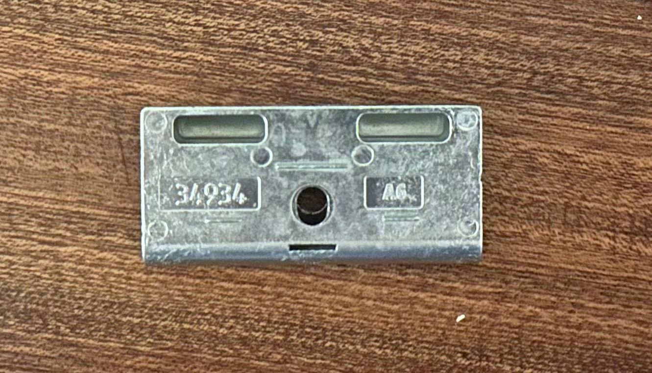 MACO striker plate silver