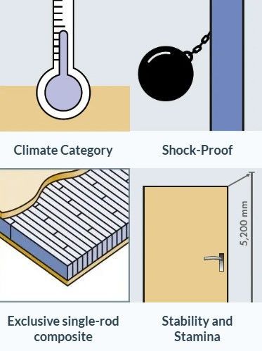 Moralt interior door blank