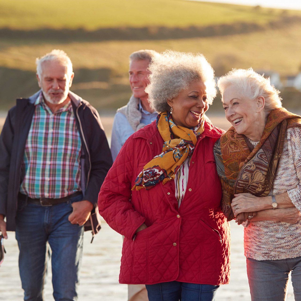 Senior Friends on Vacation Senior Friends on Vacation