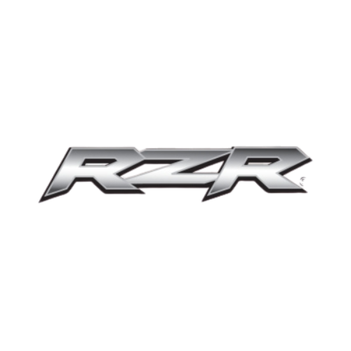 The rzr logo is on a white background.