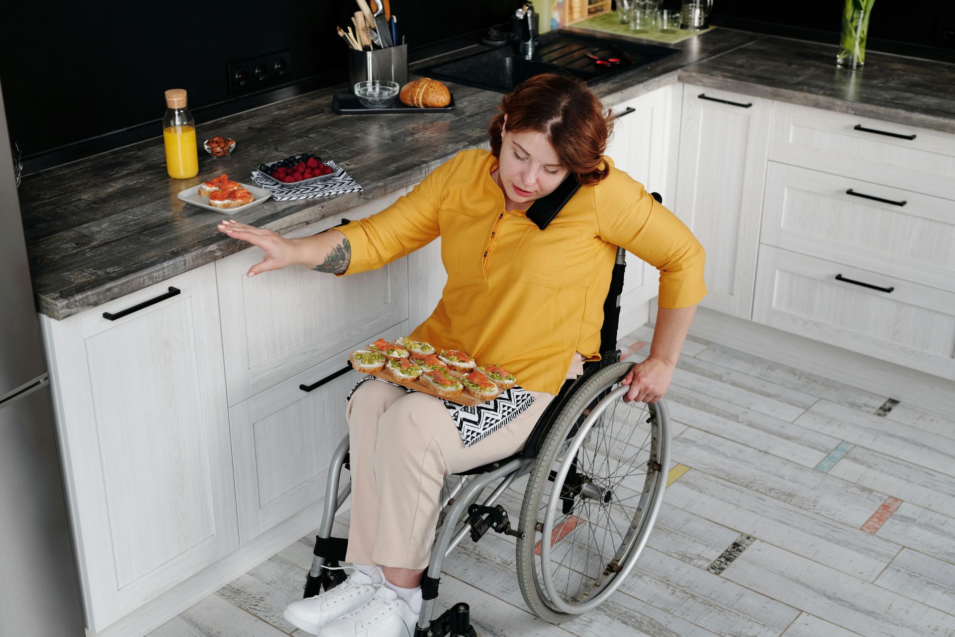 Injured Woman