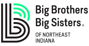 The logo for big brothers big sisters of northeast indiana.