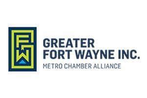 The logo for greater fort wayne inc. metro chamber alliance