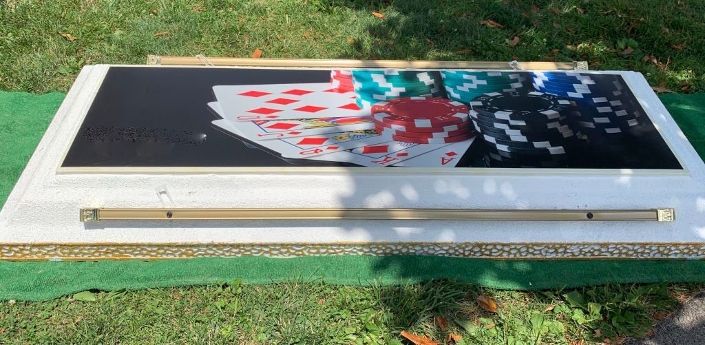 Vault with playing cards