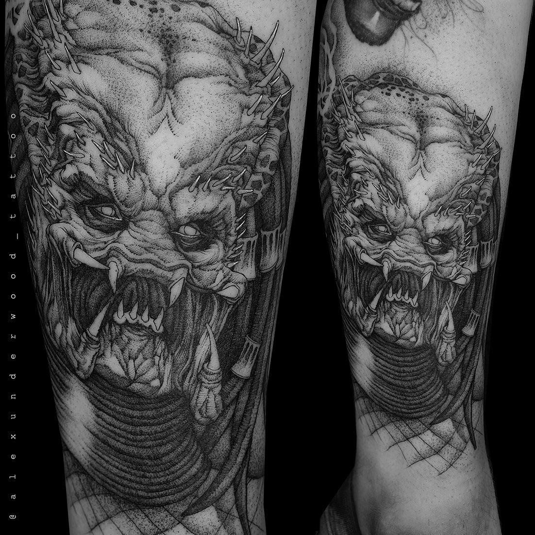 blackwork tattoo