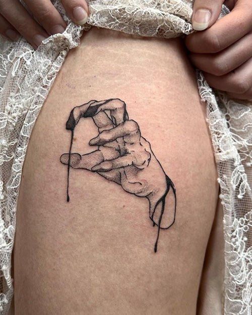 Fine line tattoos glasgow and edinburgh