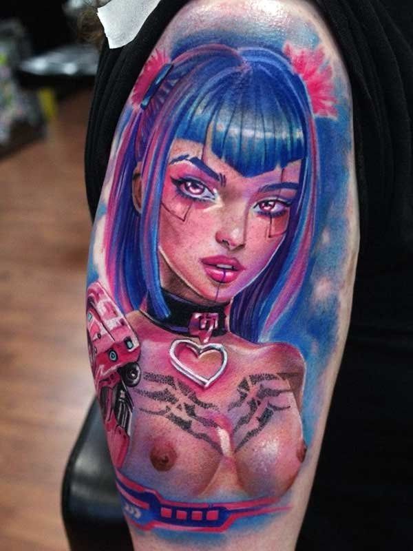 Graphic realism tattoo artists UK