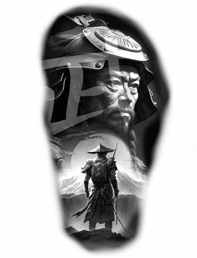 Black and grey realism tattoos