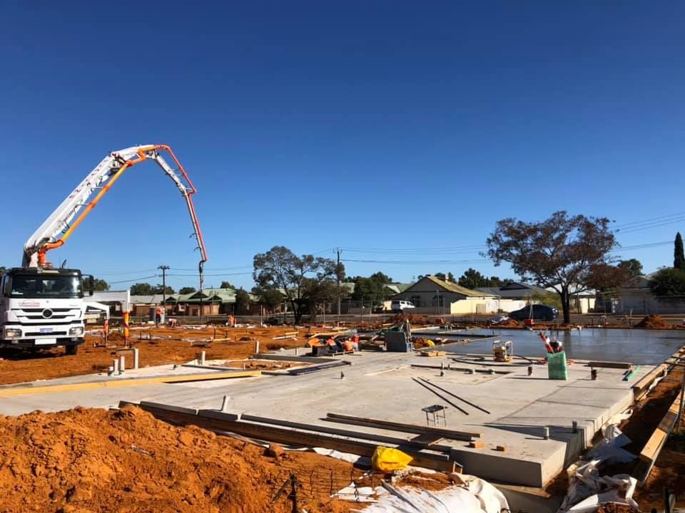Concrete Pump Hire in Goldsfields