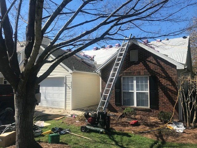 Residential Chimney Cleaning — Charlotte, NC — Roof Repair and Inspection Specialist LLC