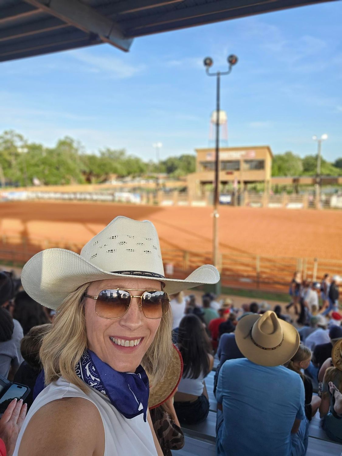 Hayley enjoying hersef at Westgate River Ranch.