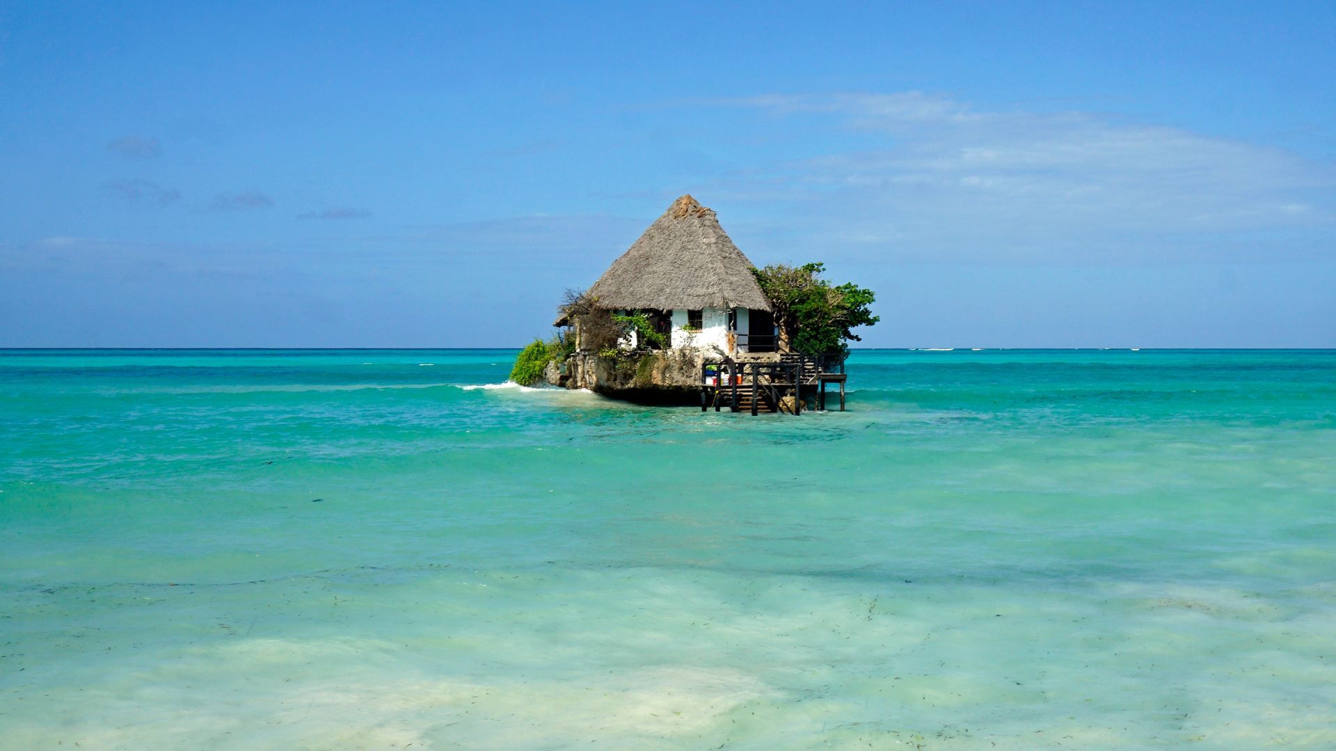 The Rock restaurant Zanzibar