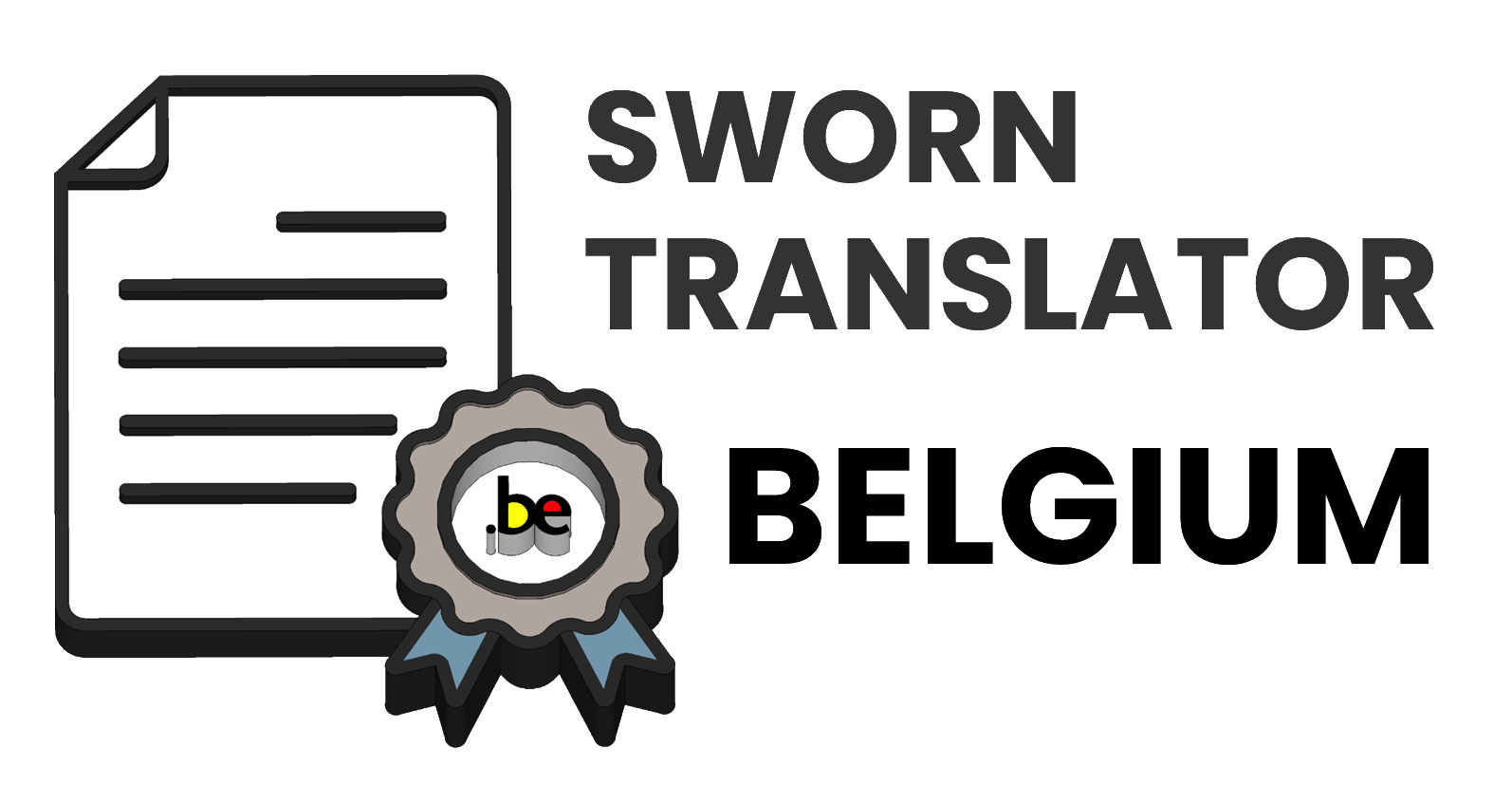 Sworn Translator Belgium logo